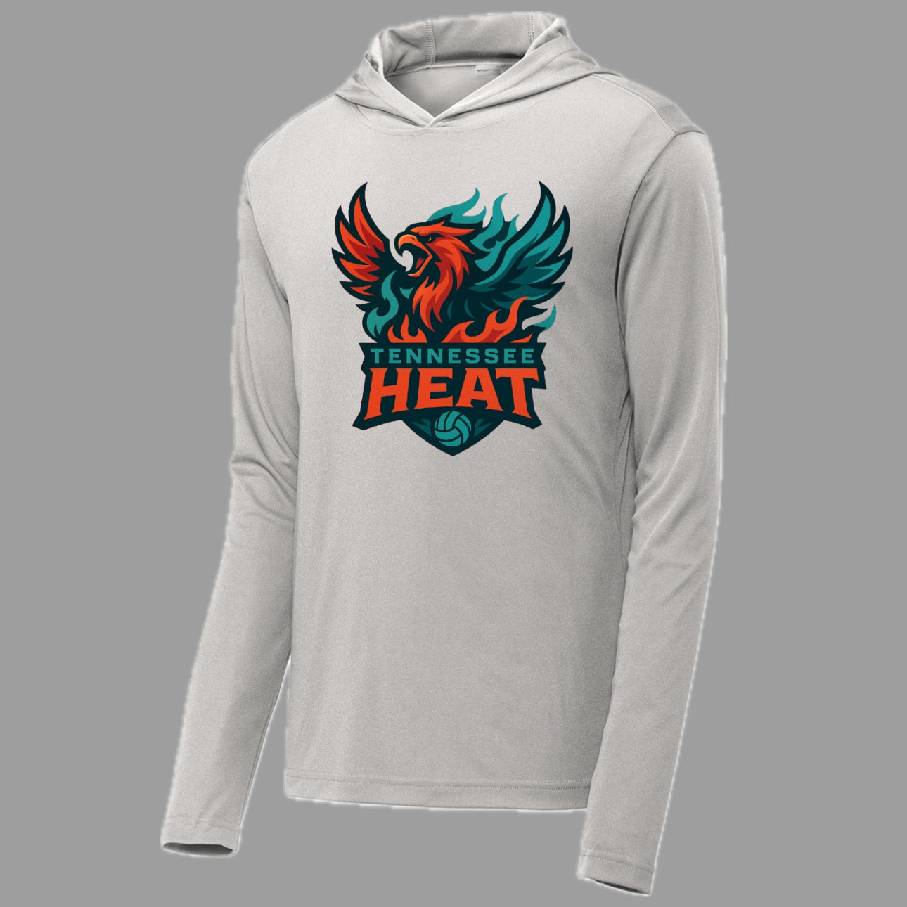 TN Heat 15 Silver Hooded Dri Fit