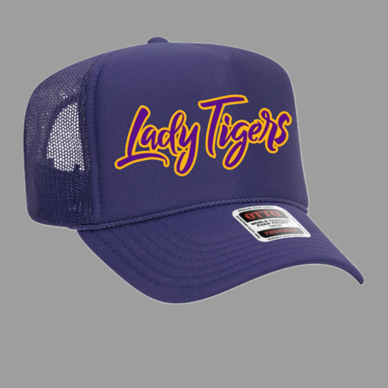 OTTO Trucker Hat Lady Tigers Purple