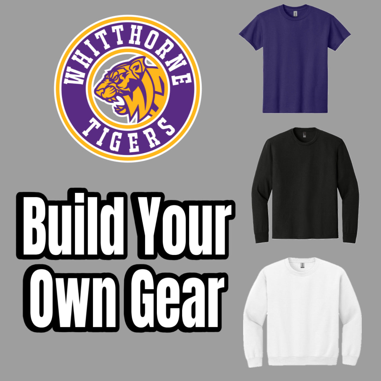 Build Your Own Gear - Whitthorne Basketball Logo