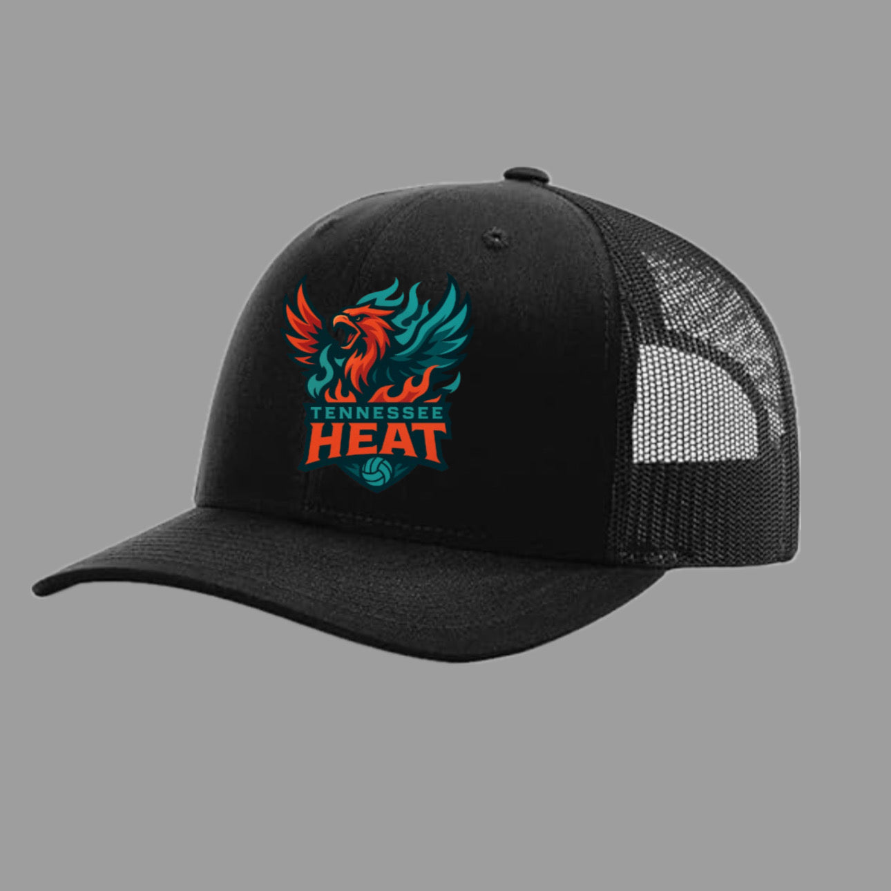 TN Heat 15 Black Richardson 112 Embroidered Logo