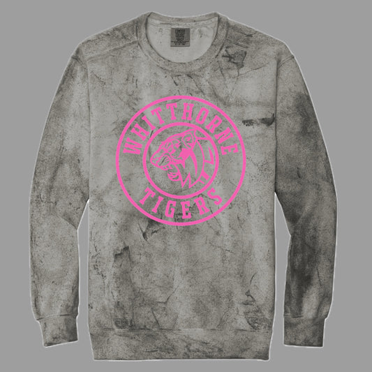 Comfort Color Tie-dye Ash Sweatshirt