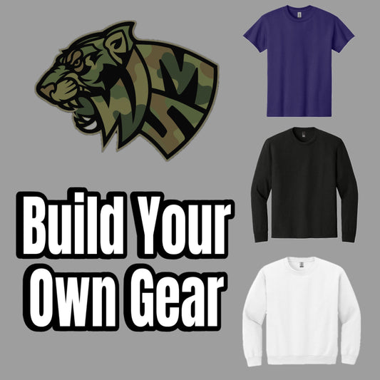 Build Your Own Gear - Camo Tiger Logo