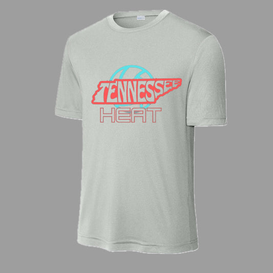 Tennessee Heat Practice Dri Fit Tee Silver