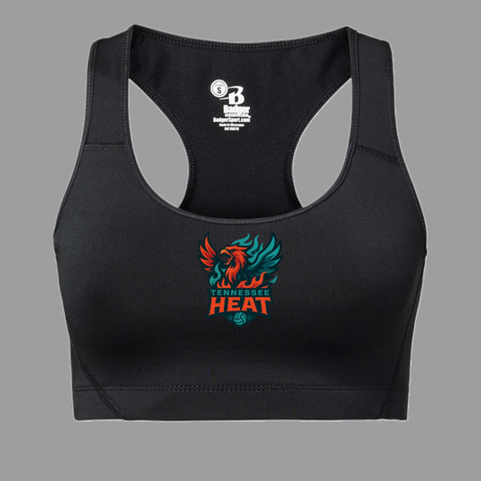TN Heat 15 Black Sports Bra