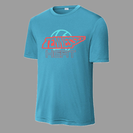 Tennessee Heat Practice Dri Fit Tee Atomic Blue