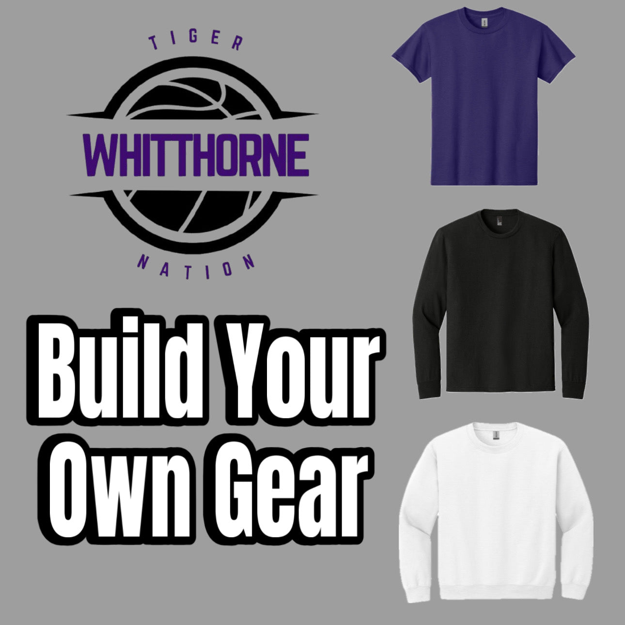 Build Your Own Gear - Tiger Nation Logo