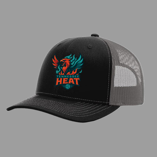 TN Heat 15 Black & Charcoal Richardson 112 Embroidered Logo